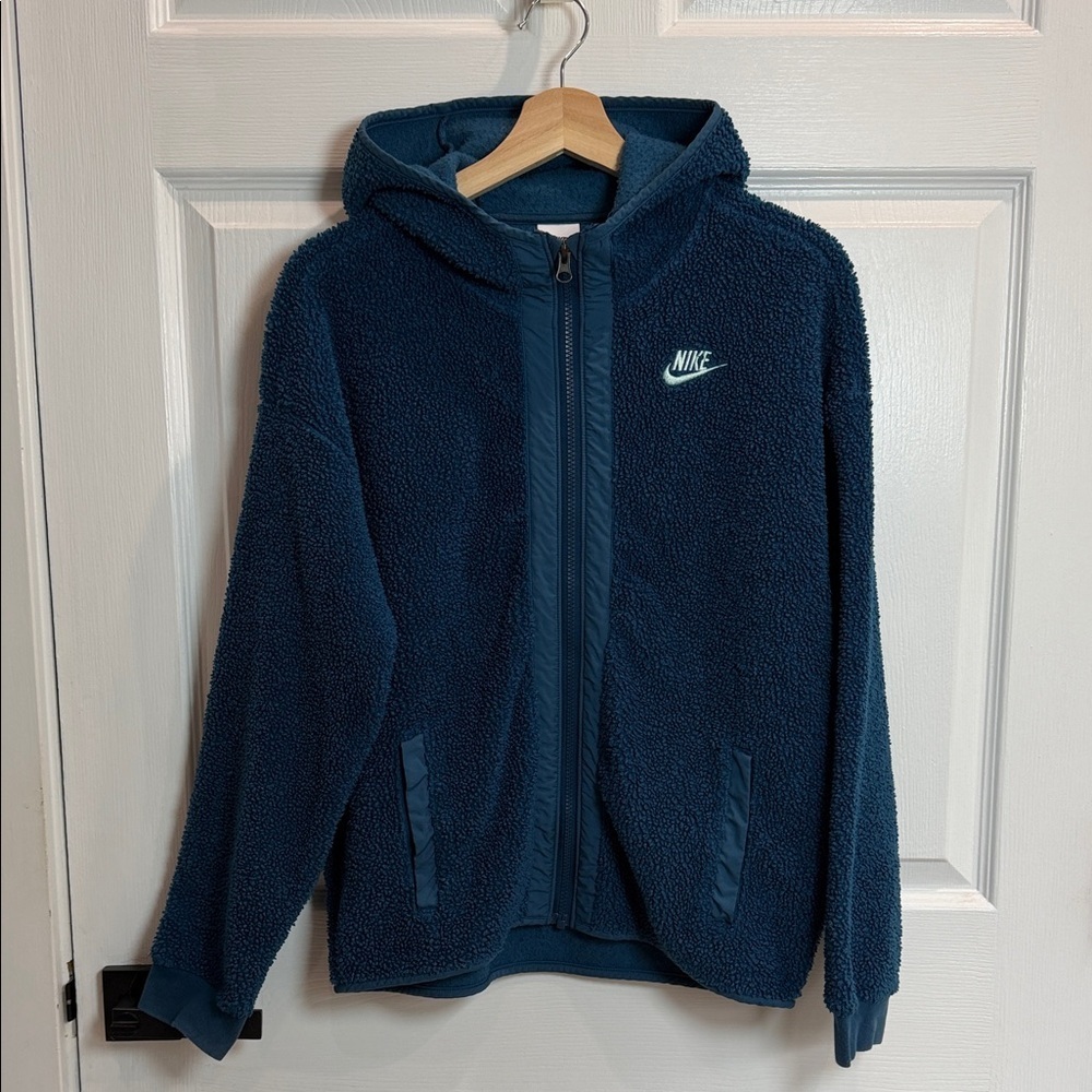 Nike Kids Blue Fleece Jacket